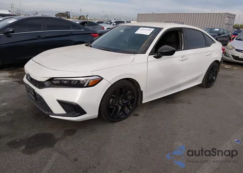 2024 Honda Civic Sport из США, поврежденный, VIN 2HGFE2F53RH552337